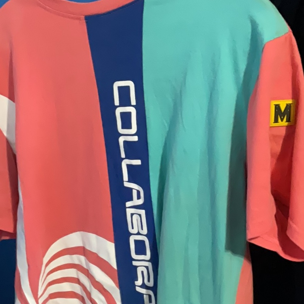M. Society Rare Vintage Colorful Graphic T-Shirt Collaboration